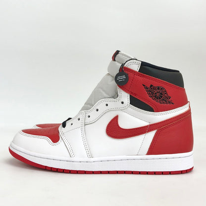 【中古品】【メンズ】 NIKE ナイキ AIR JORDAN 1 HIGH OG "HERITAGE" 555088-161 エアジョーダン ハイ ヘリテージ スニーカー シューズ 靴 160-250214-rs-01-fur サイズ：28.5cm US 10.5 カラー：レッド/ホワイト/ブラック 万代Net店