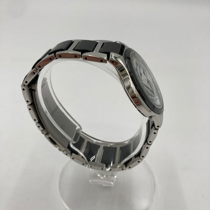 【中古品】【メンズ】 TECHNOS テクノス 腕時計 カーボン セラミック CARBON CERAMIC アナログ時計 197-260226-SY-06-iwa カラー：ブラック/シルバー/カーボン 万代Net店