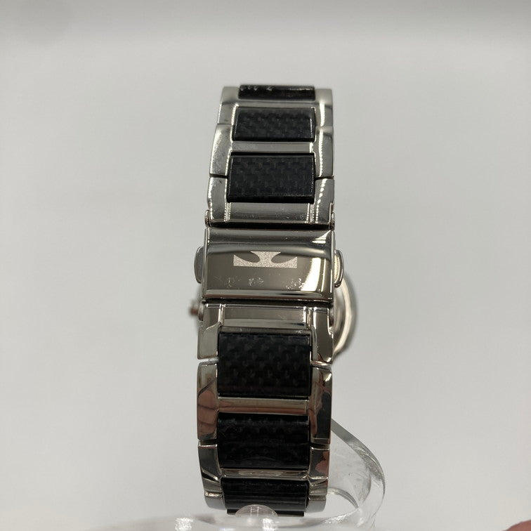 【中古品】【メンズ】 TECHNOS テクノス 腕時計 カーボン セラミック CARBON CERAMIC アナログ時計 197-260226-SY-06-iwa カラー：ブラック/シルバー/カーボン 万代Net店