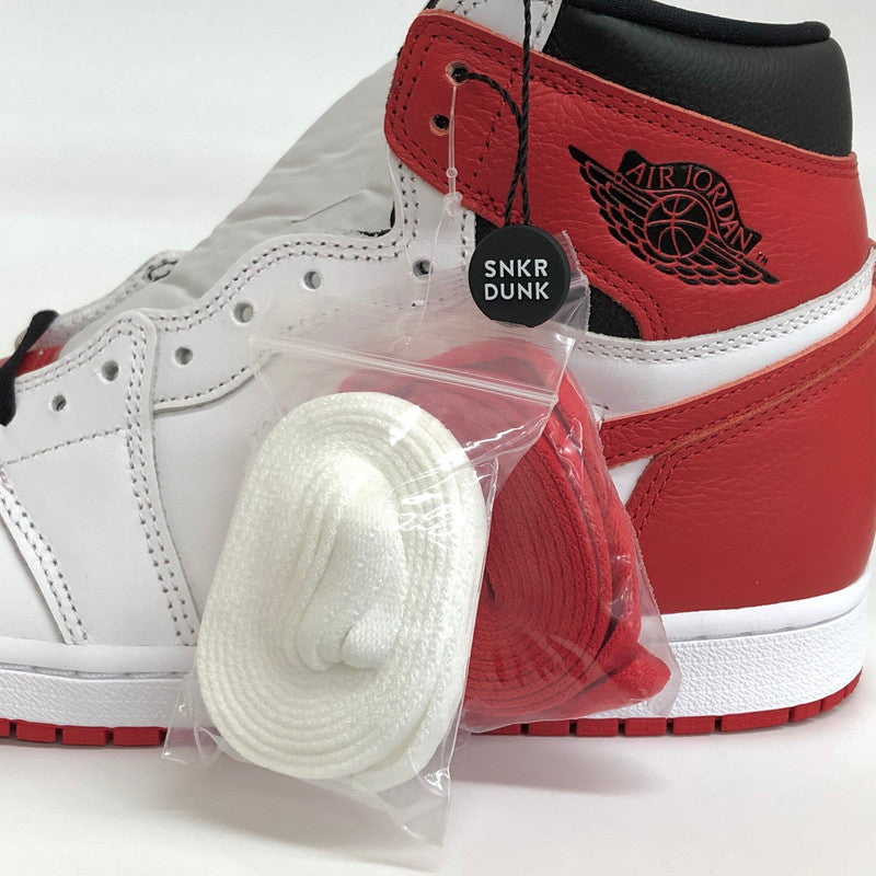 【中古品】【メンズ】 NIKE ナイキ AIR JORDAN 1 HIGH OG "HERITAGE" 555088-161 エアジョーダン ハイ ヘリテージ スニーカー シューズ 靴 160-250214-rs-01-fur サイズ：28.5cm US 10.5 カラー：レッド/ホワイト/ブラック 万代Net店