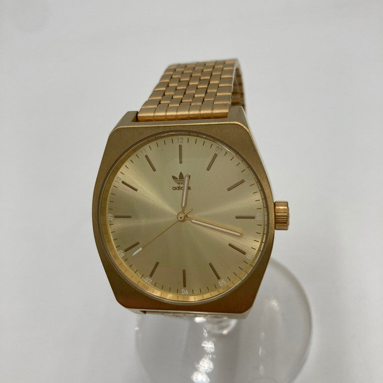【中古品】【メンズ】 adidas アディダス ADIDAS Z02502 PROCES M1 腕時計 メタルバンドアナログ時計 197-251219-SY-06-iwa カラー：ゴールド 万代Net店