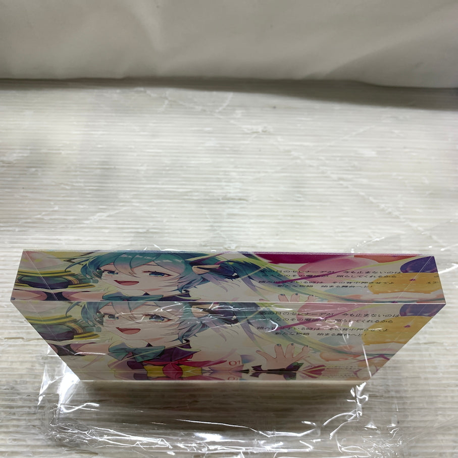 【現状渡し品】 初音ミク マジカルミライ アクリルブロック 2024限定 053-261030-MS-03-min 万代Net店