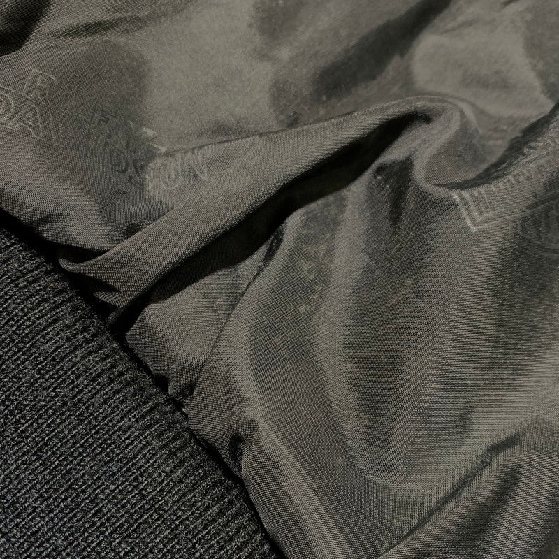 【現状渡し品】【メンズ】 HARLEY DAVIDSON ハーレーダビッドソン 90's MA-1 TYPE LEATHER JACKET 90年代 MA-1 タイプ レザージャケット アウター 革ジャン 145-260203-ko-09-tei サイズ：M カラー：ブラック 万代Net店
