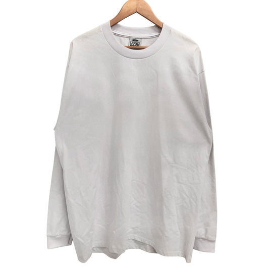 【中古品】【メンズ】 PRO CLUB プロクラブ L/S TEE 長袖 Tシャツ ロンT トップス 無地 古着 150-260529-rs-01-fur サイズ：XL カラー：ホワイト 万代Net店