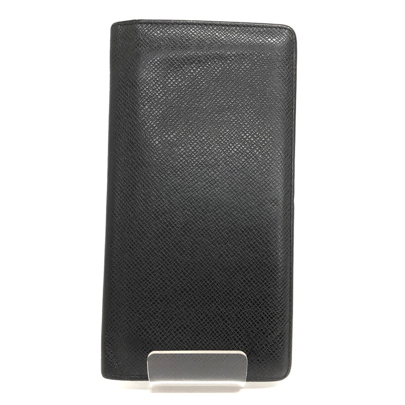 【中古品】【メンズ/レディース】 LOUIS VUITTON ルイ・ヴィトン M32572 タイガ ポルトフォイユ・ブラザ 長財布 ロングウォレット 179-260306-rs-01-fur カラー：ブラック 万代Net店