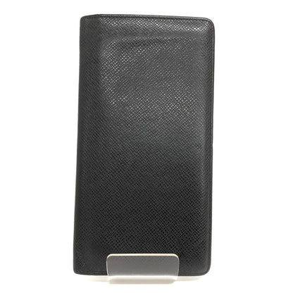 【中古品】【メンズ/レディース】 LOUIS VUITTON ルイ・ヴィトン M32572 タイガ ポルトフォイユ・ブラザ 長財布 ロングウォレット 179-260306-rs-01-fur カラー：ブラック 万代Net店