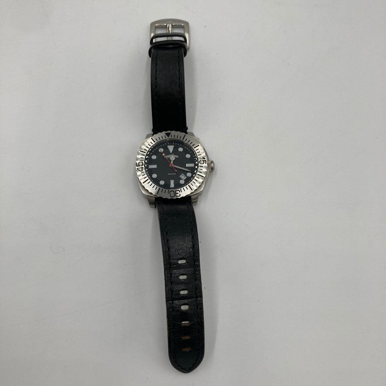 【中古品】【メンズ】 Orobianco オロビアンコ TIME-ORA OR-0051-3 収納袋付き 197-250203-OR-04-iwa カラー：ブラック/シルバー系 万代Net店