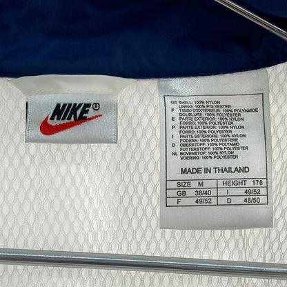 【現状渡し品】【メンズ】 NIKE ナイキ 90ｓ ナイロンジャケット 148-260225-WA-05-iwa サイズ：M カラー：ホワイト ブルー系 万代Net店