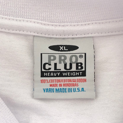 【中古品】【メンズ】 PRO CLUB プロクラブ L/S TEE 長袖 Tシャツ ロンT トップス 無地 古着 150-260529-rs-02-fur サイズ：XL カラー：ホワイト 万代Net店