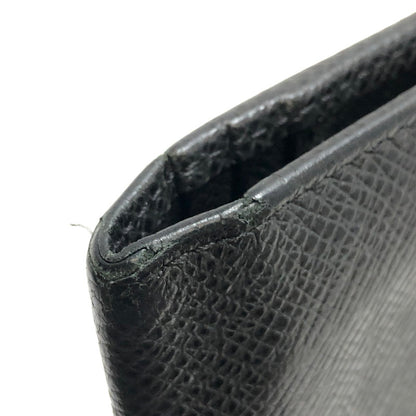 【中古品】【メンズ/レディース】 LOUIS VUITTON ルイ・ヴィトン M32572 タイガ ポルトフォイユ・ブラザ 長財布 ロングウォレット 179-260306-rs-01-fur カラー：ブラック 万代Net店