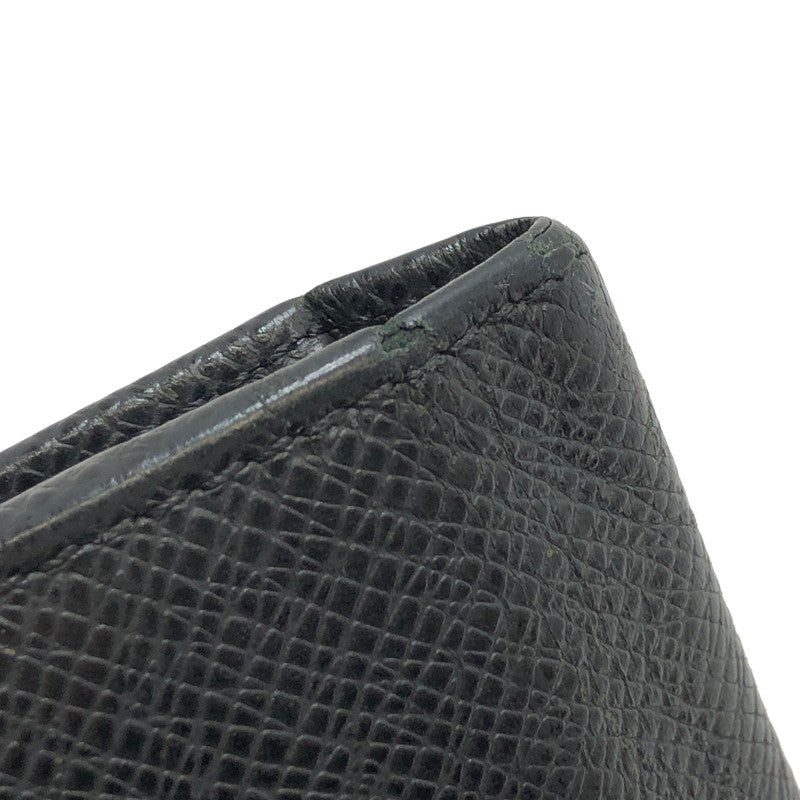 【中古品】【メンズ/レディース】 LOUIS VUITTON ルイ・ヴィトン M32572 タイガ ポルトフォイユ・ブラザ 長財布 ロングウォレット 179-260306-rs-01-fur カラー：ブラック 万代Net店