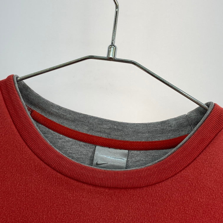 【中古品】【メンズ】 NIKE ナイキ トレーナー 148-260225-WA-06-iwa サイズ：M カラー：レッド系 万代Net店