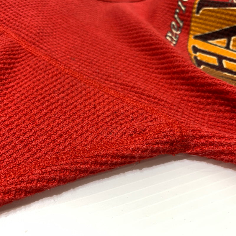 【中古品】【メンズ】 ハーレーダビッドソン PRINT THERMAL L/S TEE プリント サーマル ロングスリーブ Tシャツ トップス 長袖 145-260203-ko-26-tei サイズ：L カラー：レッド 万代Net店