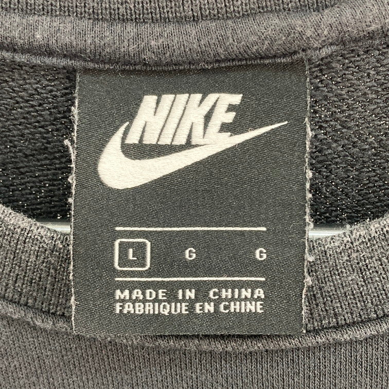 【中古品】【メンズ】 NIKE ナイキ 長袖Tシャツ ロンT 148-260225-WA-07-iwa サイズ：L カラー：ブラック 万代Net店