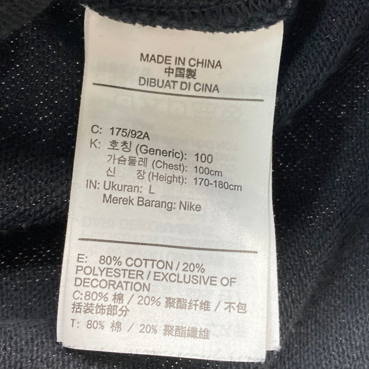 【中古品】【メンズ】 NIKE ナイキ 長袖Tシャツ ロンT 148-260225-WA-07-iwa サイズ：L カラー：ブラック 万代Net店