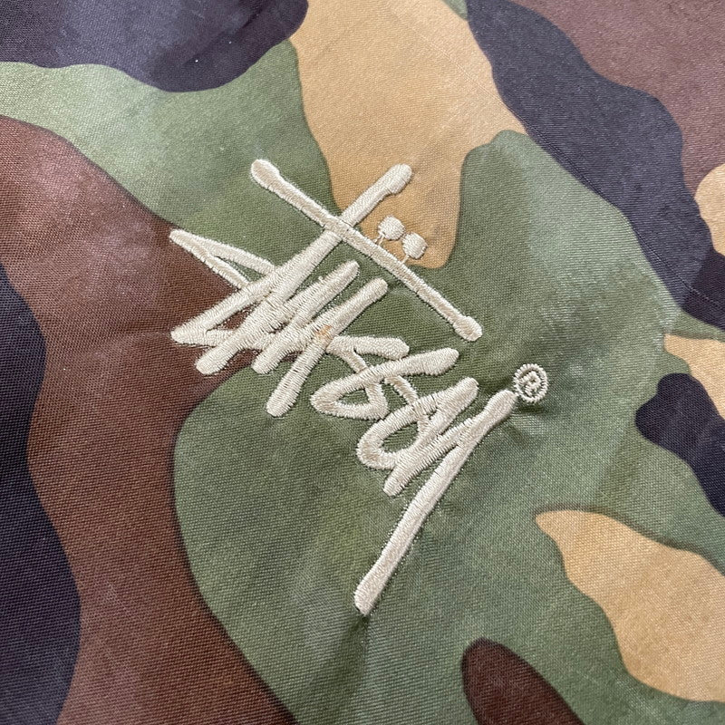 【中古品】【メンズ】 STUSSY ステューシー 90's REVERSIBLE CAMOUFLAGE JACKET 90年代 リバーシブル カモフラージュ ジャケット アウター 142-250918-yo-10-tei サイズ：表記無し カラー：カモ 万代Net店