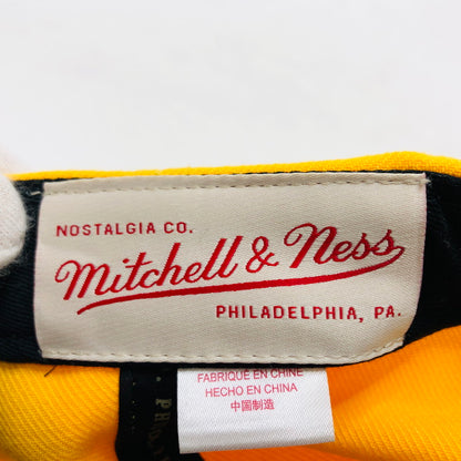 【中古品】【メンズ/レディース】 MITCHELL＆NESS ミッチェルアンドネス スナップバックキャップ 帽子 185-250927-hn-04-fur サイズ：表記なし カラー：イエロー/グリーン 万代Net店