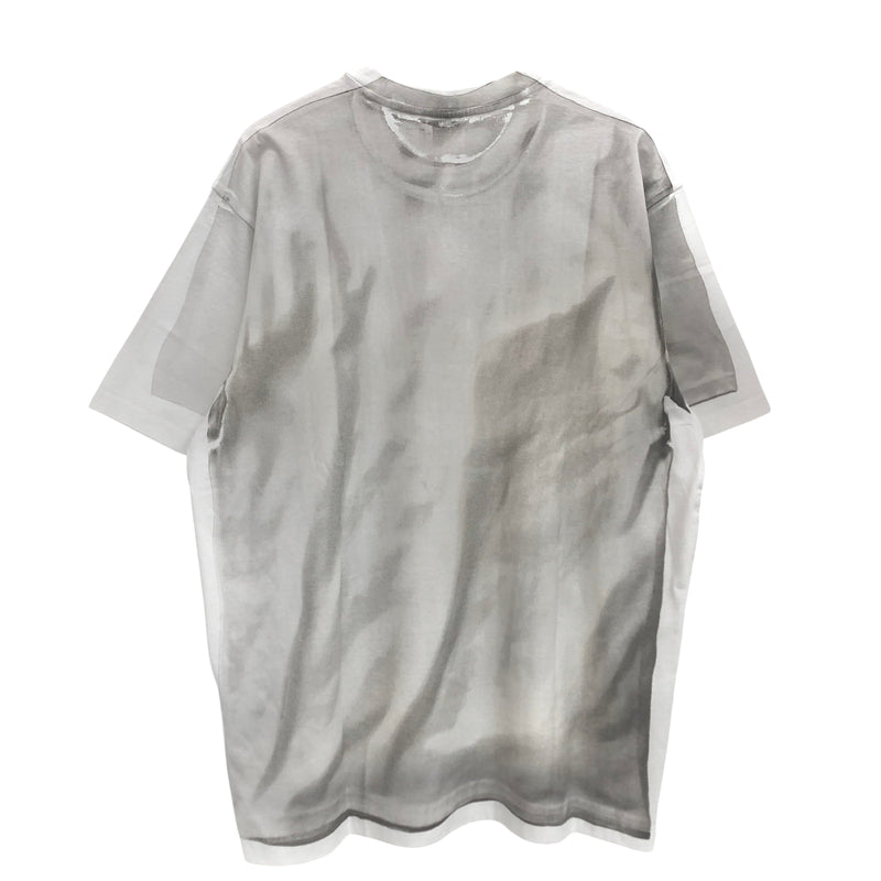 【中古美品】【メンズ】 SUPREME × MM6 MAISON MARGIELA シュプリーム メゾンマルジェラ 24SS BOX LOGO TEE 半袖 Tシャツ トップス 149-260529-rs-07-fur サイズ：L カラー：ホワイト/グレー 万代Net店