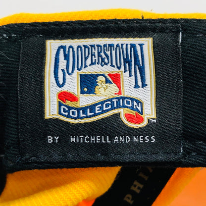 【中古品】【メンズ/レディース】 MITCHELL＆NESS ミッチェルアンドネス スナップバックキャップ 帽子 185-250927-hn-04-fur サイズ：表記なし カラー：イエロー/グリーン 万代Net店