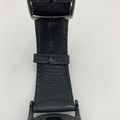 【中古品】【メンズ】  エンポリオアルマーニ EMPORIO ARMANI AR-2479 腕時計 革ベルト 197-250204-OR-03-iwa カラー：ブラック系 万代Net店