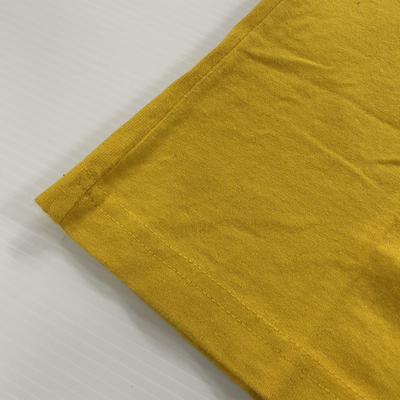 【中古品】【メンズ】 Carhartt WIP カーハート ワークインプログレス L/S 89 RINGER T-SHIRT I034714 ロングスリーブ 89 リンガー Tシャツ 長袖 トップス 145-250918-yo-13-tei サイズ：S カラー：イエロー 万代Net店