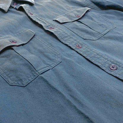 【現状渡し品】【メンズ】 TOMMY HILFIGER トミーヒルフィガー L/S SHIRT 長袖 シャツ トップス 古着 147-260529-rs-09-fur サイズ：S カラー：ブルー 万代Net店