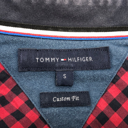 【現状渡し品】【メンズ】 TOMMY HILFIGER トミーヒルフィガー L/S SHIRT 長袖 シャツ トップス 古着 147-260529-rs-09-fur サイズ：S カラー：ブルー 万代Net店