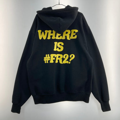【中古品】【メンズ】 FR2 ZENLY プルオーバーパーカー 142-260226-WA-01-iwa サイズ：XL カラー：ブラック 万代Net店