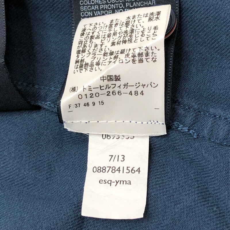 【現状渡し品】【メンズ】 TOMMY HILFIGER トミーヒルフィガー L/S SHIRT 長袖 シャツ トップス 古着 147-260529-rs-09-fur サイズ：S カラー：ブルー 万代Net店