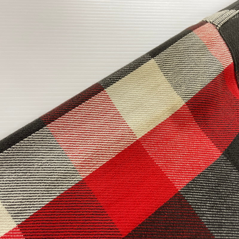 【中古品】【メンズ】 BIGMAC ビッグマック 70's CHECK FLANNEL SHIRT VINTAGE 70年代 チェック フランネルシャツ 長袖 トップス ヴィンテージ 145-250918-yo-18-tei サイズ：L カラー：レッド 万代Net店