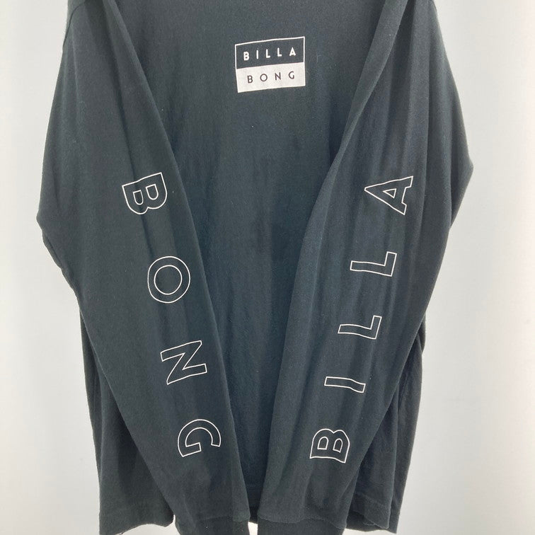 【中古品】【メンズ】 BILLABONG ビラボン Tシャツ 長袖 ロンT 147-260226-WA-02-iwa サイズ：L カラー：ブラック 万代Net店