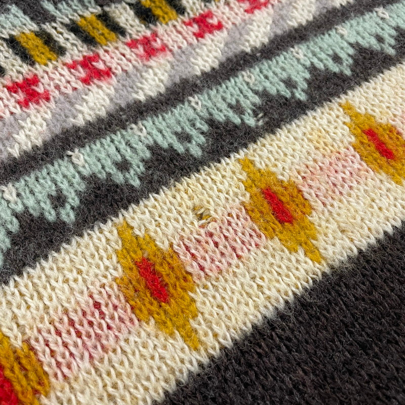 【中古品】【メンズ】 KANDAHAR カンダハール 50’s CREWNECK WOOL KNIT VINTAGE 50年代 クルーネック ウールニット 長袖 トップス セーター ヴィンテージ 145-250918-yo-22-tei サイズ：表記無し カラー：ブラウン 万代Net店