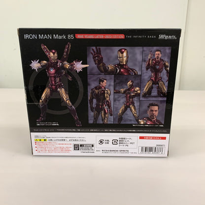 【現状渡し品】 バンダイ S.H.Figuarts アイアンマンマーク 85 FIVE YEARS LATER～2023 EDITION アクションフィギュア おもちゃ アメトイ 055-260408-AS-12-min 万代Net店