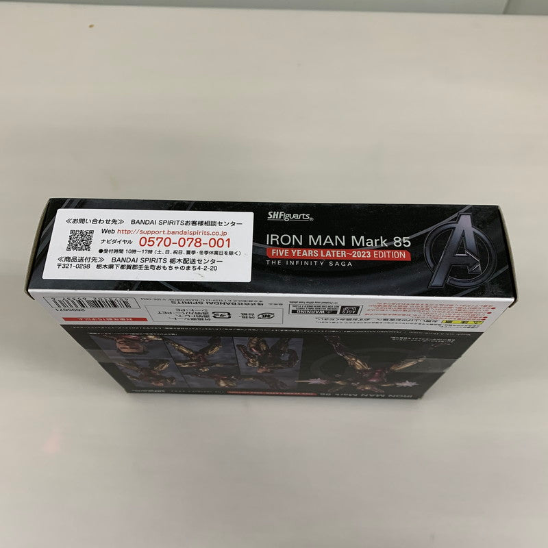 【現状渡し品】 バンダイ S.H.Figuarts アイアンマンマーク 85 FIVE YEARS LATER～2023 EDITION アクションフィギュア おもちゃ アメトイ 055-260408-AS-12-min 万代Net店