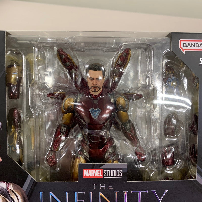 【現状渡し品】 バンダイ S.H.Figuarts アイアンマンマーク 85 FIVE YEARS LATER～2023 EDITION アクションフィギュア おもちゃ アメトイ 055-260408-AS-12-min 万代Net店