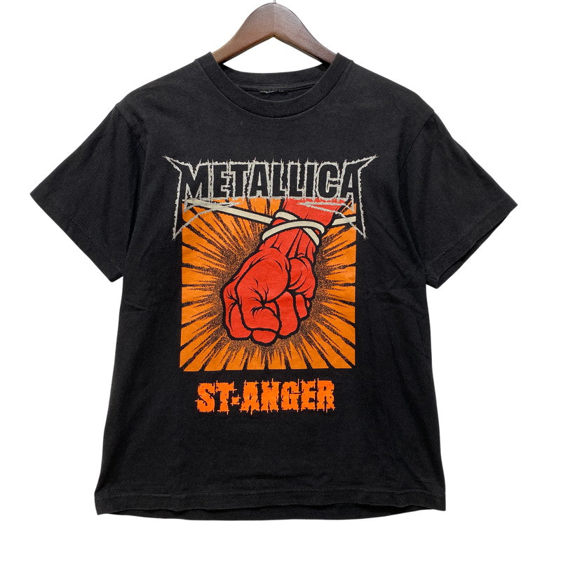【中古品】【メンズ】 USED ユーズド METALLICA メタリカ 2003 METALLICA JAPAN TOUR TEE メタリカ ジャパンツアー Ｔシャツ トップス 半袖 146-260802-ya-10-izu サイズ：下記参照 カラー：ブラック 万代Net店