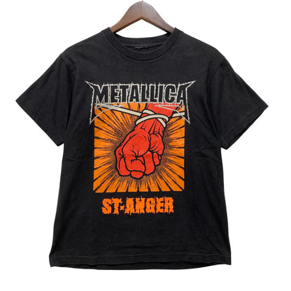 【中古品】【メンズ】 USED ユーズド METALLICA メタリカ 2003 METALLICA JAPAN TOUR TEE メタリカ ジャパンツアー Ｔシャツ トップス 半袖 146-260802-ya-10-izu サイズ：下記参照 カラー：ブラック 万代Net店