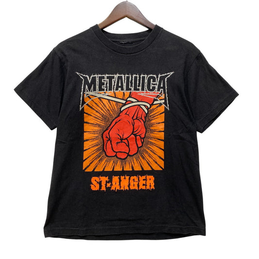 【中古品】【メンズ】 USED ユーズド METALLICA メタリカ 2003 METALLICA JAPAN TOUR TEE メタリカ ジャパンツアー Ｔシャツ トップス 半袖 146-260802-ya-10-izu サイズ：下記参照 カラー：ブラック 万代Net店