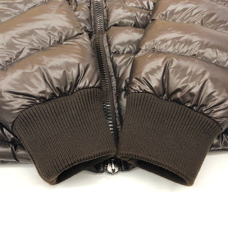 【中古品】【メンズ/レディース】 MONCLER モンクレール FEDOR GIUBBOTTO 320914192705 53029 フェドール ダウンジャケット アウター 141-250218-rs-01-fur サイズ：3 カラー：チョコレート系・ブラウン 万代Net店