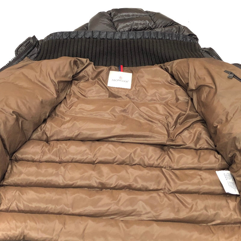 【中古品】【メンズ/レディース】 MONCLER モンクレール FEDOR GIUBBOTTO 320914192705 53029 フェドール ダウンジャケット アウター 141-250218-rs-01-fur サイズ：3 カラー：チョコレート系・ブラウン 万代Net店