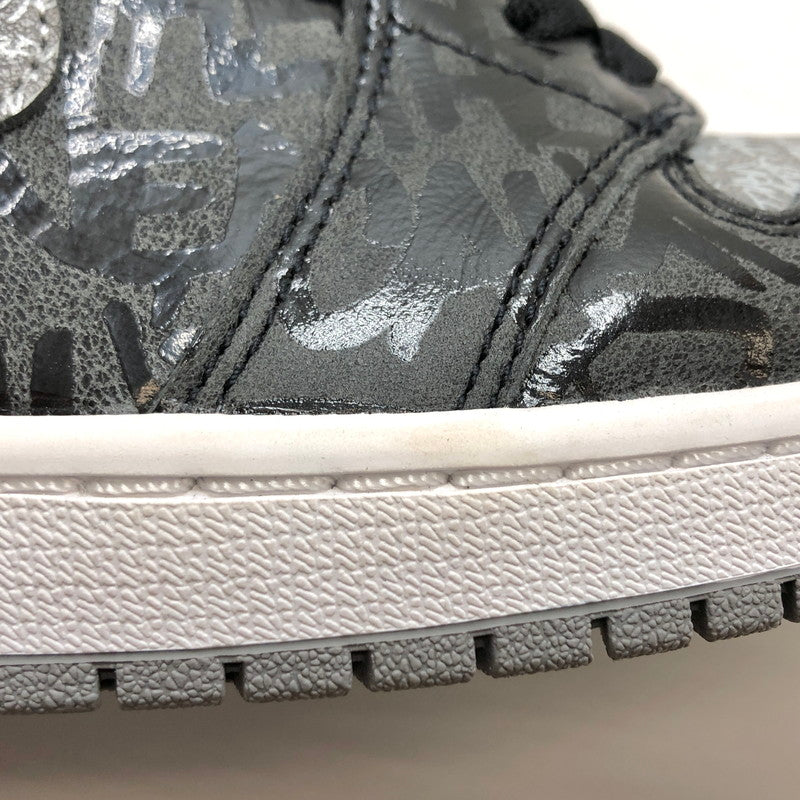 【中古美品】【メンズ】 NIKE ナイキ AIR JORDAN 1 HIGH OG "REBELLIONAIRE" 555088-036 エアジョーダン1 ハイ OG リベリオネア スニーカー シューズ 靴 160-250929-hn-09-fur サイズ：26.0cm US 8 カラー：ブラック/グレー/ホワイト 万代Net店