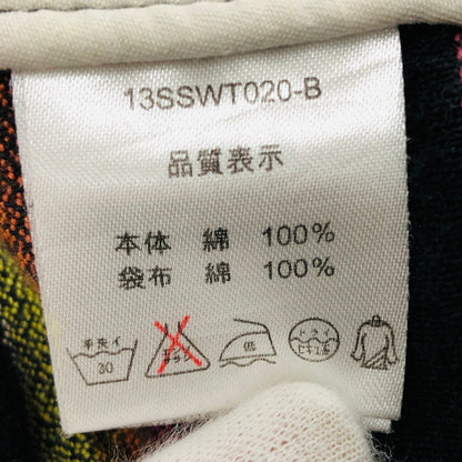 【中古品】【メンズ】 WILDTHINGS ワイルドシングス 13SSWT020-B クロップドパンツ ボトムス 155-250625-hn-05-fur サイズ：S カラー：マルチカラー 万代Net店