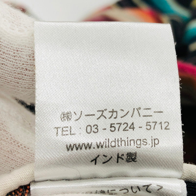 【中古品】【メンズ】 WILDTHINGS ワイルドシングス 13SSWT020-B クロップドパンツ ボトムス 155-250625-hn-05-fur サイズ：S カラー：マルチカラー 万代Net店