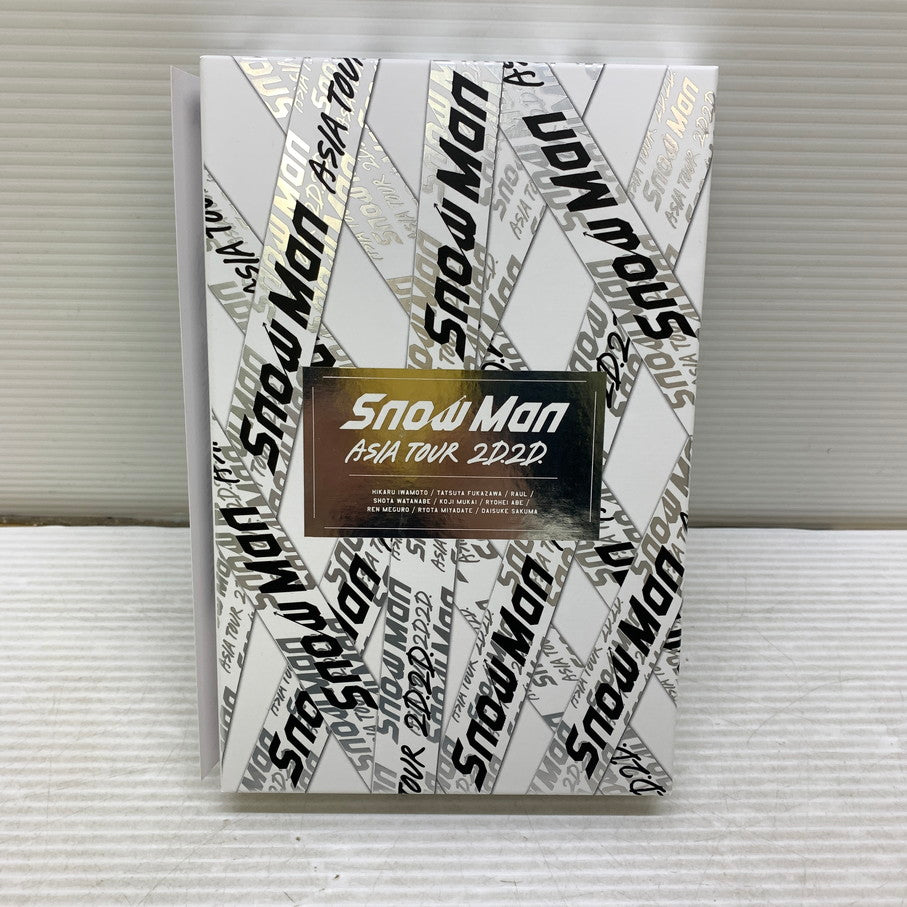 【中古品】 Snow Man ASIA TOUR 2D.2D. 初回盤 Blu-ray3枚組 010-251027-zi-07-min 万代Net店