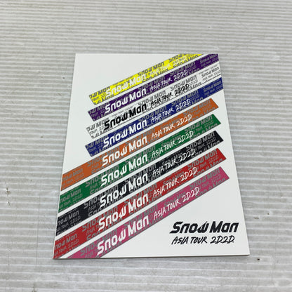 【中古品】 Snow Man ASIA TOUR 2D.2D. 初回盤 Blu-ray3枚組 010-251027-zi-07-min 万代Net店