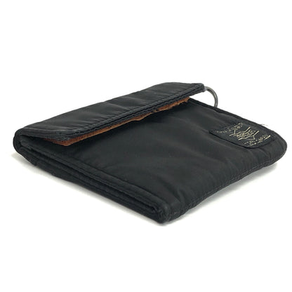 【現状渡し品】【メンズ】 PORTER ポーター TANKER WALLET タンカー 財布 ウォレット 201-260819-rs-04-fur カラー：ブラック 万代Net店