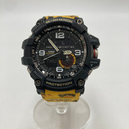 【中古美品】【メンズ】 G-SHOCK ジーショック マスターオブG マッドマスター LOVE THE SEA AND EARTH WILDLIFE PROMISING GG-1000WLP-1AJR 本体のみ 196-250206-OR-05-iwa カラー：イエロー/ブラック系 万代Net店