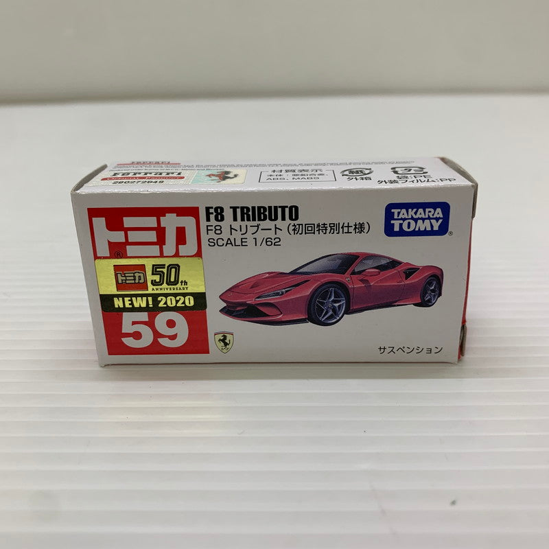 【中古品】 タカラトミー トミカ F8 TRIBUTO 初回特別仕様 1/62 トリブート ミニカー 062-251216-AS-2-min 万代Net店