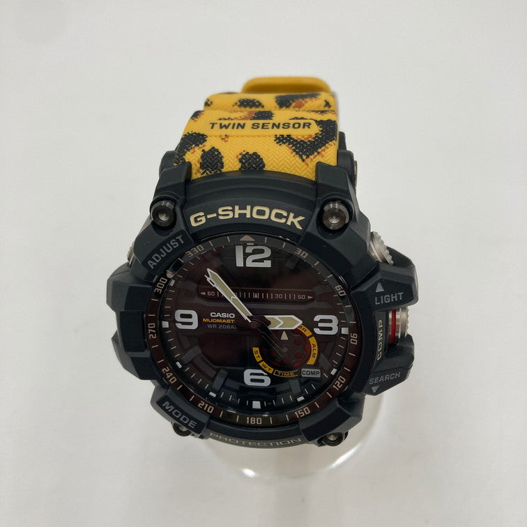 【中古美品】【メンズ】 G-SHOCK ジーショック マスターオブG マッドマスター LOVE THE SEA AND EARTH WILDLIFE PROMISING GG-1000WLP-1AJR 本体のみ 196-250206-OR-05-iwa カラー：イエロー/ブラック系 万代Net店