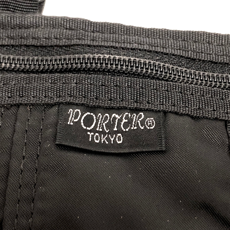 【現状渡し品】【メンズ】 PORTER ポーター TANKER WALLET タンカー 財布 ウォレット 201-260819-rs-04-fur カラー：ブラック 万代Net店